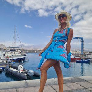 Vestido boho belt corto - Moda Tenerife